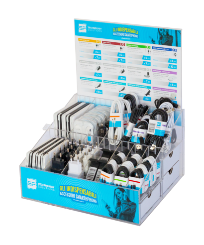 Espositore da Banco tipo B | Gamma Basic Sfuso