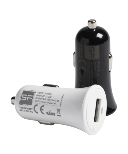 Alimentatore presa auto 5V 2.1 a 1 USB | Basic Sfuso