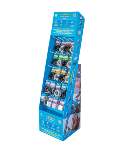 Espositore da Terra tipo E | Gamma Basic in Blister