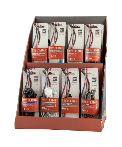 Espositore da Banco tipo I | Gamma Pro-Line in Blister
