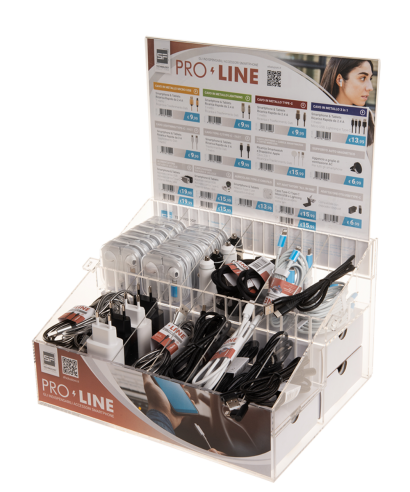 Espositore da Banco tipo B - PRO | Gamma Pro-Line Sfuso