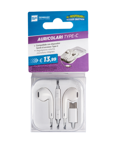 Auricolari type-c | Basic in Blister